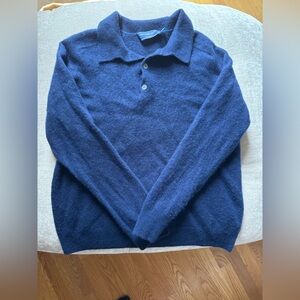 Vineyard Vines Men's Navy Cashmere Sweater
